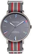 Nautica Miesten kello NAPCRF906 Harmaa/Tekstiili Ø43 mm