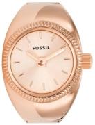 Fossil Naisten kello ES5247 Watch Ring Punakultaa/Punakultasävyinen