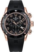 Edox Miesten kello 10250-37R-NIR CO-1 Musta/Kumi Ø45 mm