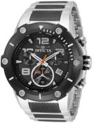 Invicta Miesten kello 33283 Speedway Musta/Teräs Ø51.5 mm