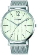 Lorus Miesten kello RH997MX9 Dress Valkoinen/Teräs Ø42 mm