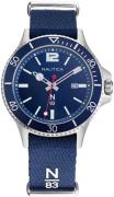 Nautica Miesten kello NAPABS904 Sininen/Tekstiili Ø43 mm