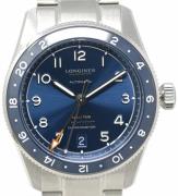 Longines Miesten kello L3.802.4.93.6 Spirit Zulu Time Sininen/Teräs