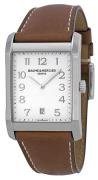 Baume & Mercier Miesten kello MOA10153 HAMPTON Valkoinen/Nahka