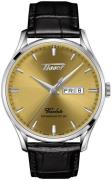 Tissot Miesten kello T118.430.16.021.00 Heritage Samppanja/Nahka Ø42