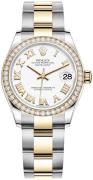 Rolex Naisten kello 278383RBR-0001 Datejust 31 Valkoinen/18K