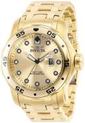 Invicta Miesten kello 39087 Pro Diver Kullattu/Kullansävytetty