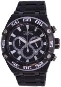 Invicta Miesten kello 37645 Coalition Forces Musta/Teräs Ø50 mm