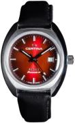 Certina Miesten kello C024.407.17.421.00 DS 2 Punainen/Nahka Ø40 mm