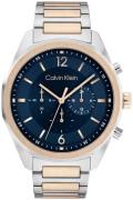 Calvin Klein Miesten kello 25200265 Force Sininen/Punakultasävyinen