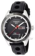 Tissot Miesten kello T100.430.16.051.00 T-Sport Musta/Nahka Ø42 mm