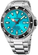 Festina Miesten kello F20663-5 Diver Sininen/Teräs Ø45.7 mm