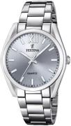 Festina Naisten kello F20622-J Boyfriend Harmaa/Teräs Ø36.8 mm