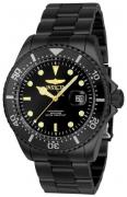 Invicta Miesten kello 23402 Pro Diver Musta/Teräs Ø43 mm