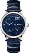 A. Lange & Söhne Naisten kello 182.086 Lange 1 Sininen/Nahka