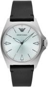 Emporio Armani Miesten kello AR11308 Nicola Hopea/Nahka Ø40 mm