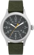 Timex Miesten kello TW4B22900 Expedition Harmaa/Nahka Ø40 mm