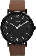 Timex 99999 Miesten kello TW2U67400 Musta/Nahka Ø41 mm