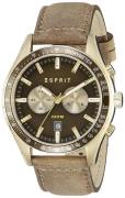 Esprit Sport Miesten kello ES108241003 Vihreä/Nahka Ø45 mm