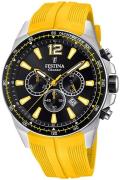 Festina Sport Miesten kello F20376-4 Musta/Kumi Ø47 mm