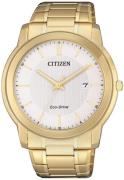 Citizen 99999 Miesten kello AW1212-87A Hopea/Kullansävytetty teräs