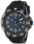 Tommy Hilfiger Cole Miesten kello 1790983 Musta/Kumi Ø46 mm