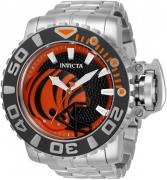 Invicta 99999 Miesten kello 33002 Musta/Teräs Ø58 mm