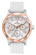 Bulova Sport Naisten kello 98N101 Hopea/Kumi Ø38 mm