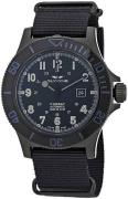 Glycine Combat GL0098 Musta/Tekstiili Ø48 mm