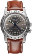 Glycine Airman Miesten kello GL0183 Hopea/Nahka Ø40 mm