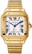 Cartier Santos De Cartier WGSA0010 Valkoinen/18K keltakultaa