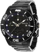 Invicta Dc Comics Miesten kello 34626 Musta/Teräs Ø47 mm