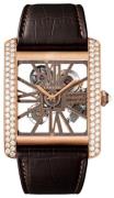 Cartier Tank Mc Miesten kello HPI00715 Luurankokello/Nahka