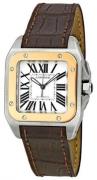 Cartier Santos Santos 100 W20107X7 Hopea/Nahka 32x32 mm