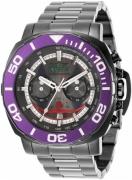 Invicta Dc Comics Miesten kello 35073 Harmaa/Teräs Ø48 mm