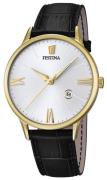 Festina Dress Miesten kello F16825-1 Hopea/Nahka Ø41 mm