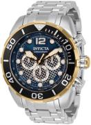 Invicta Pro Diver Miesten kello 33829 Sininen/Teräs Ø50 mm