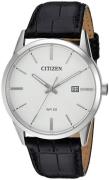 Citizen 99999 Miesten kello BI5000-01A Valkoinen/Nahka Ø39 mm