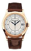 Patek Philippe Calatrava Miesten kello 5296R/001 Hopea/Nahka Ø38 mm