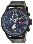 Tommy Hilfiger Jackson Miesten kello 1791241 Sininen/Nahka Ø44 mm