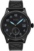 Hugo Boss 99999 Miesten kello 1513672 Musta/Nahka Ø44 mm