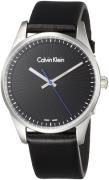 Calvin Klein 99999 Miesten kello K8S211C1 Musta/Nahka Ø40 mm