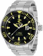 Invicta Pro Diver Miesten kello 34784 Musta/Teräs Ø47 mm