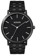 Nixon Miesten kello A1057756-00 Musta/Teräs Ø40 mm