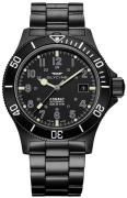 Glycine GL0079 Combat Musta/Teräs Ø42 mm