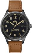 Lacoste Miesten kello 2011021 Musta/Nahka Ø43 mm