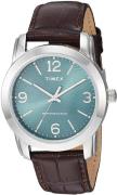 Timex Miesten kello TW2R86900 Vihreä/Nahka Ø39 mm