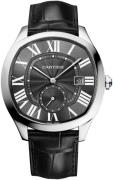 Cartier Miesten kello WSNM0018 Drive De Harmaa/Nahka