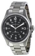 Hamilton Miesten kello H70625133 Khaki Musta/Teräs Ø44 mm