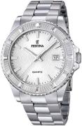 Festina Naisten kello F20428-1 Hopea/Teräs Ø40 mm